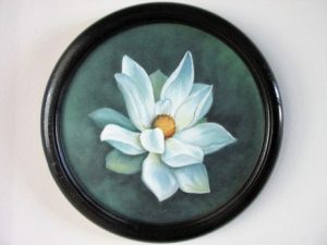 a photo of the painting White Lotus