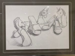 A drawing called Horse Shoes