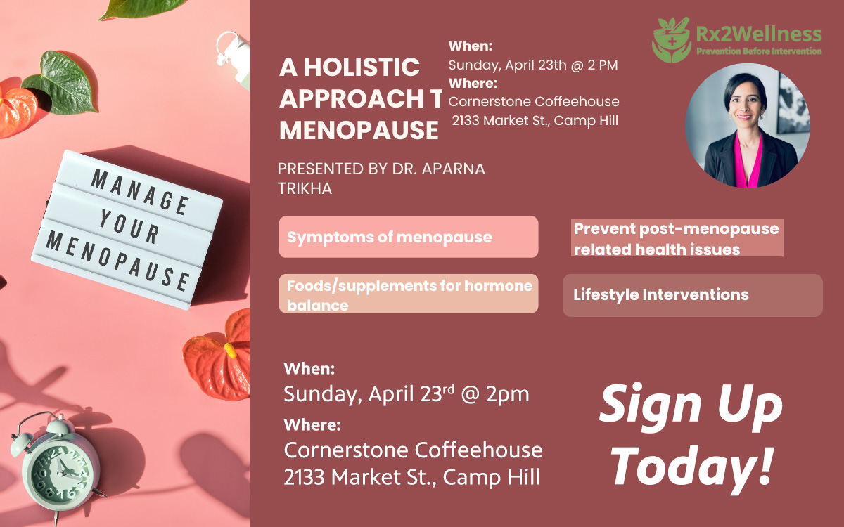 Graphic for Managing Menopause class
